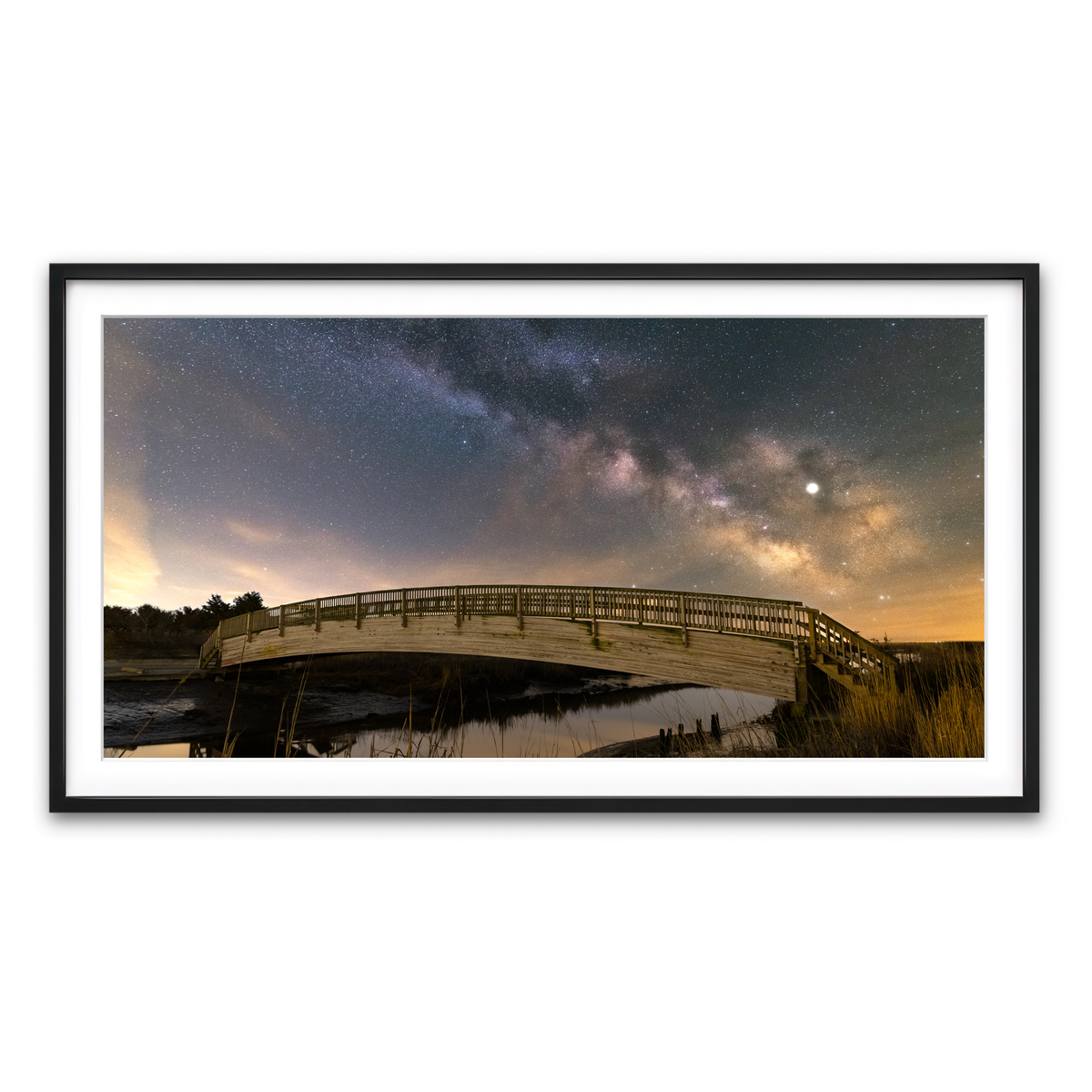 Framed Print 2x1 Black