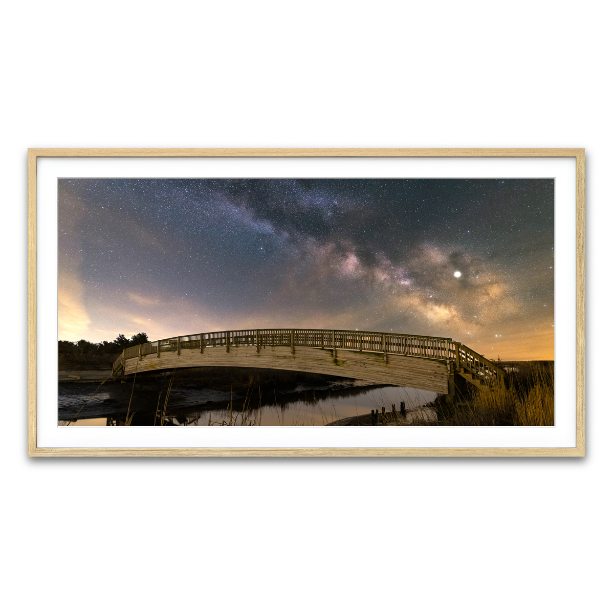 Framed Print 2x1 Natural