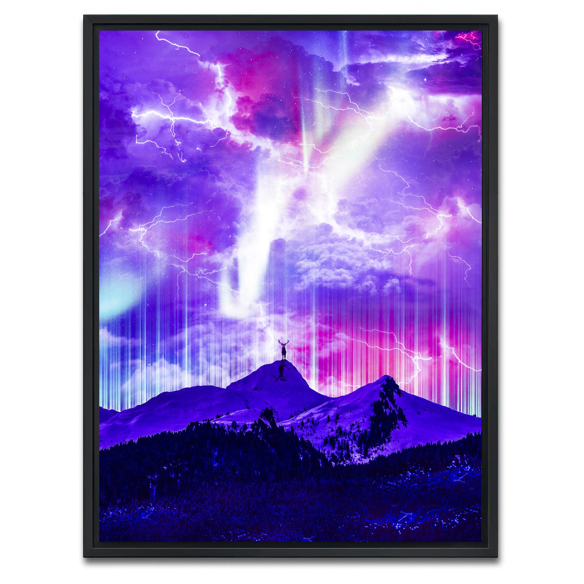 AUTO-MOCKUP WHITE | Deer Iceland | 1 Piece | Black Framed Canvas | group=3x4