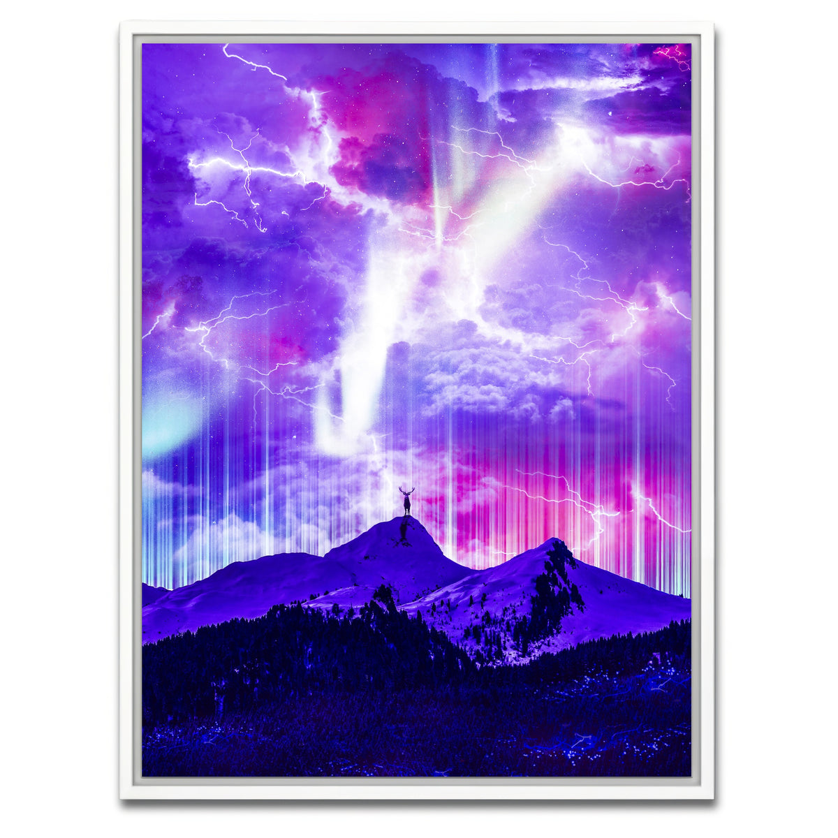 AUTO-MOCKUP WHITE | Deer Iceland | 1 Piece | White Framed Canvas | group=3x4