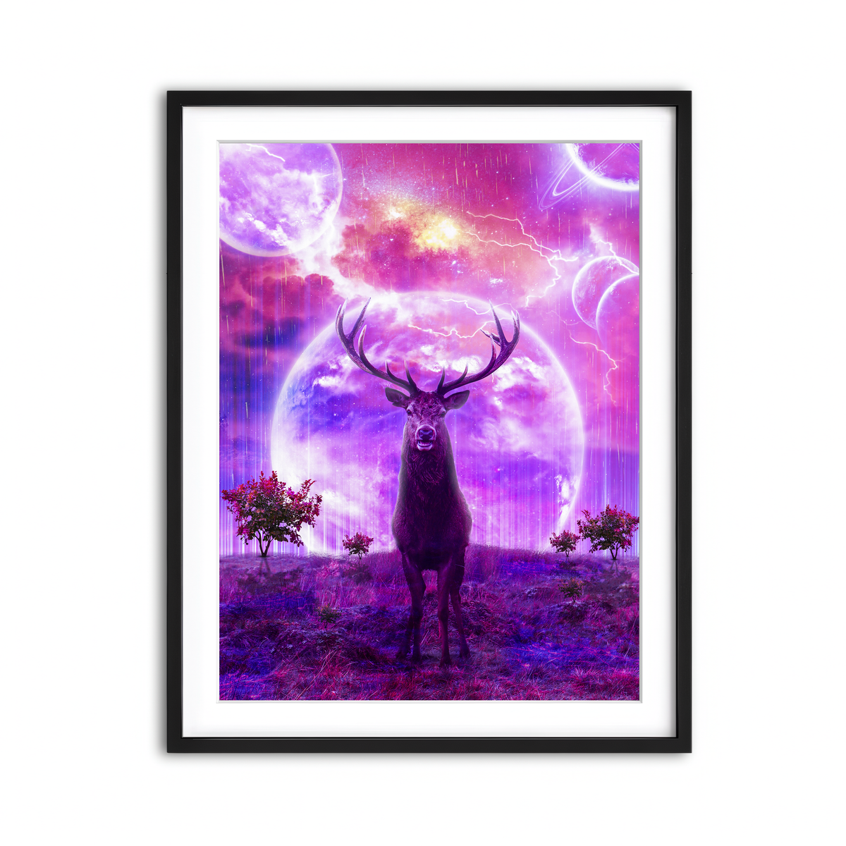 Framed Print 3x4 Black