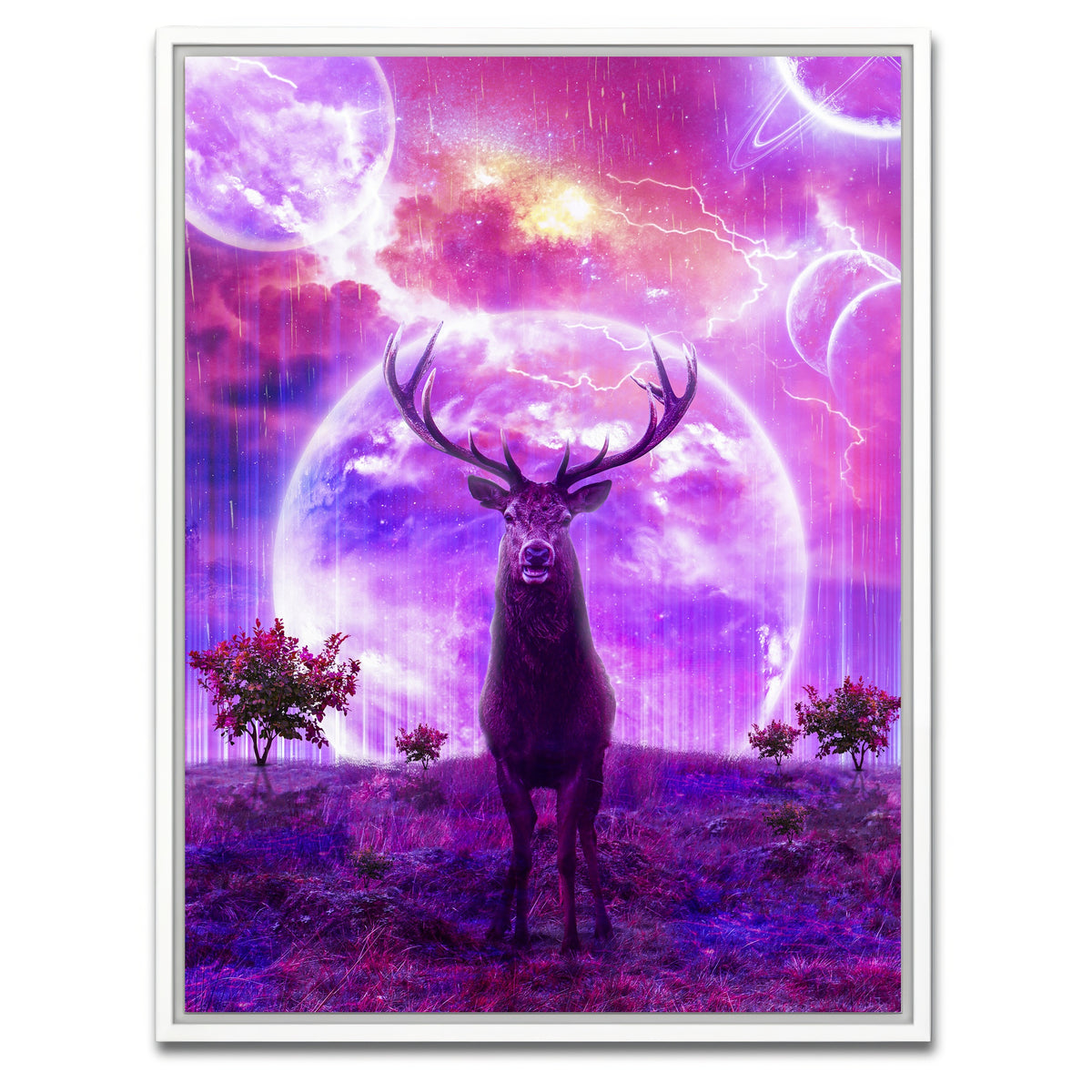 AUTO-MOCKUP WHITE | Deer Space | 1 Piece | White Framed Canvas | group=3x4