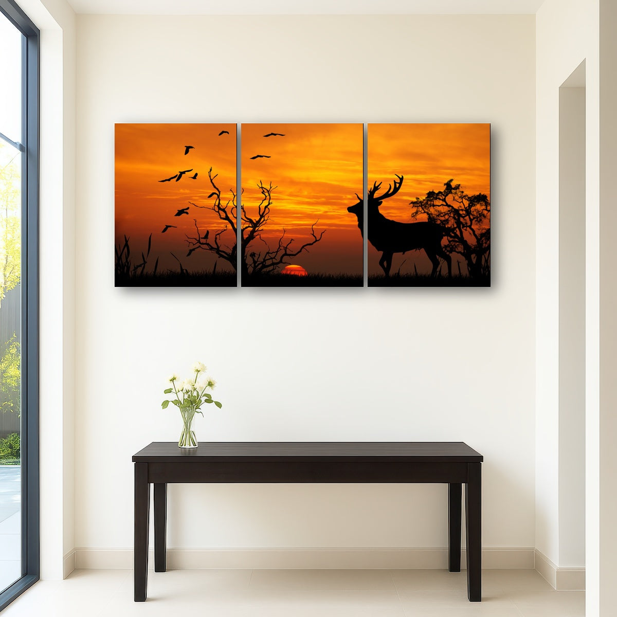 AUTO-MOCKUP ROOM | Deer in the Sunset
