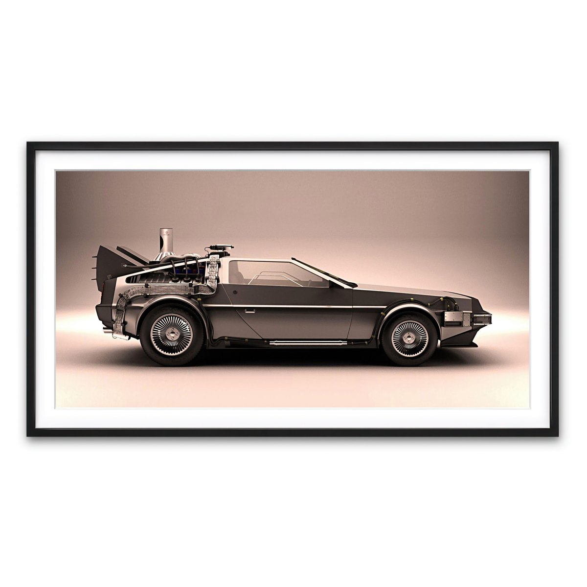 Framed Print 2x1 Black