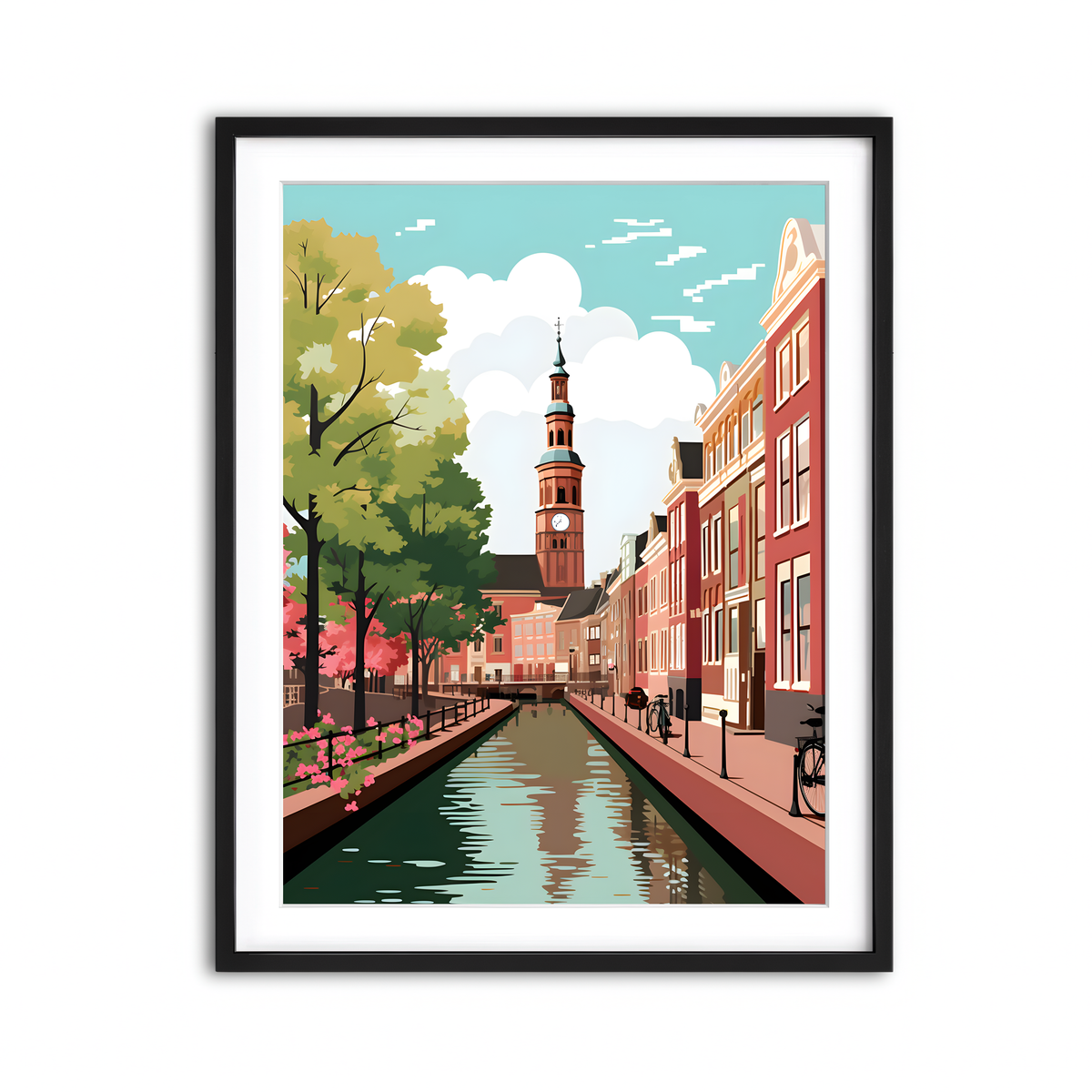 Framed Print 3x4 Black