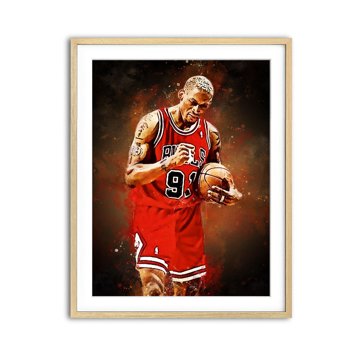 Framed Print 3x4 Natural