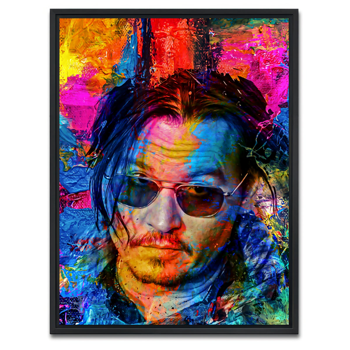 AUTO-MOCKUP WHITE | Depp | 1 Piece | Black Framed Canvas | group=3x4