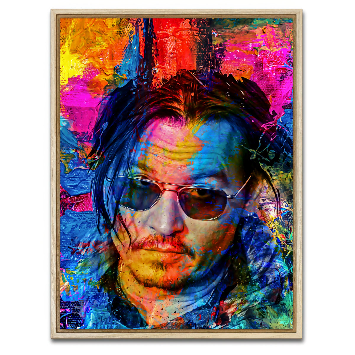 AUTO-MOCKUP WHITE | Depp | 1 Piece | Natural Framed Canvas | group=3x4