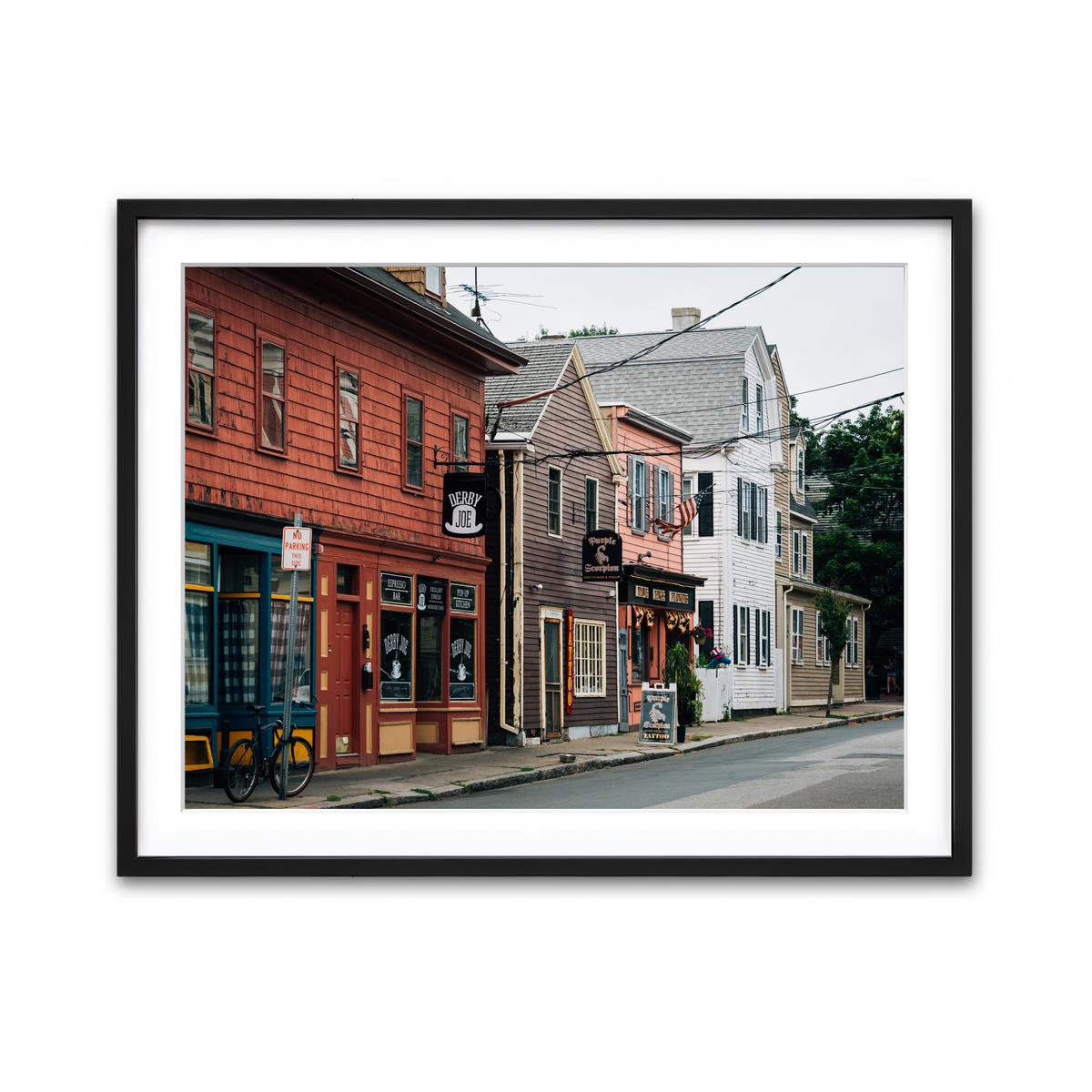 Framed Print 4x3 Black