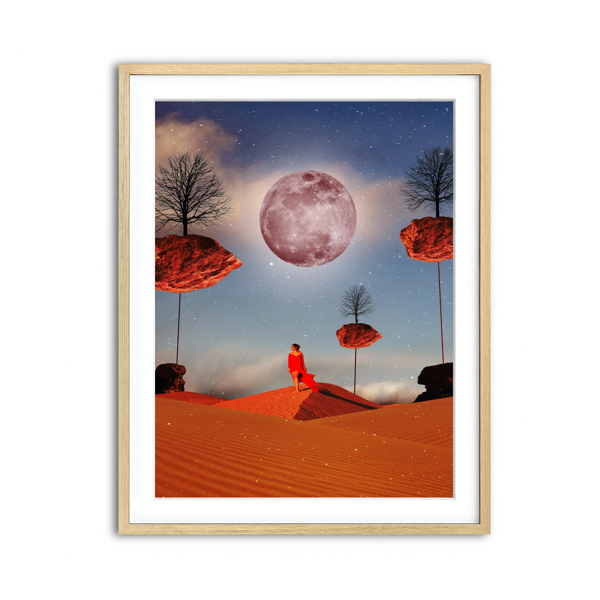 Framed Print 3x4 Natural