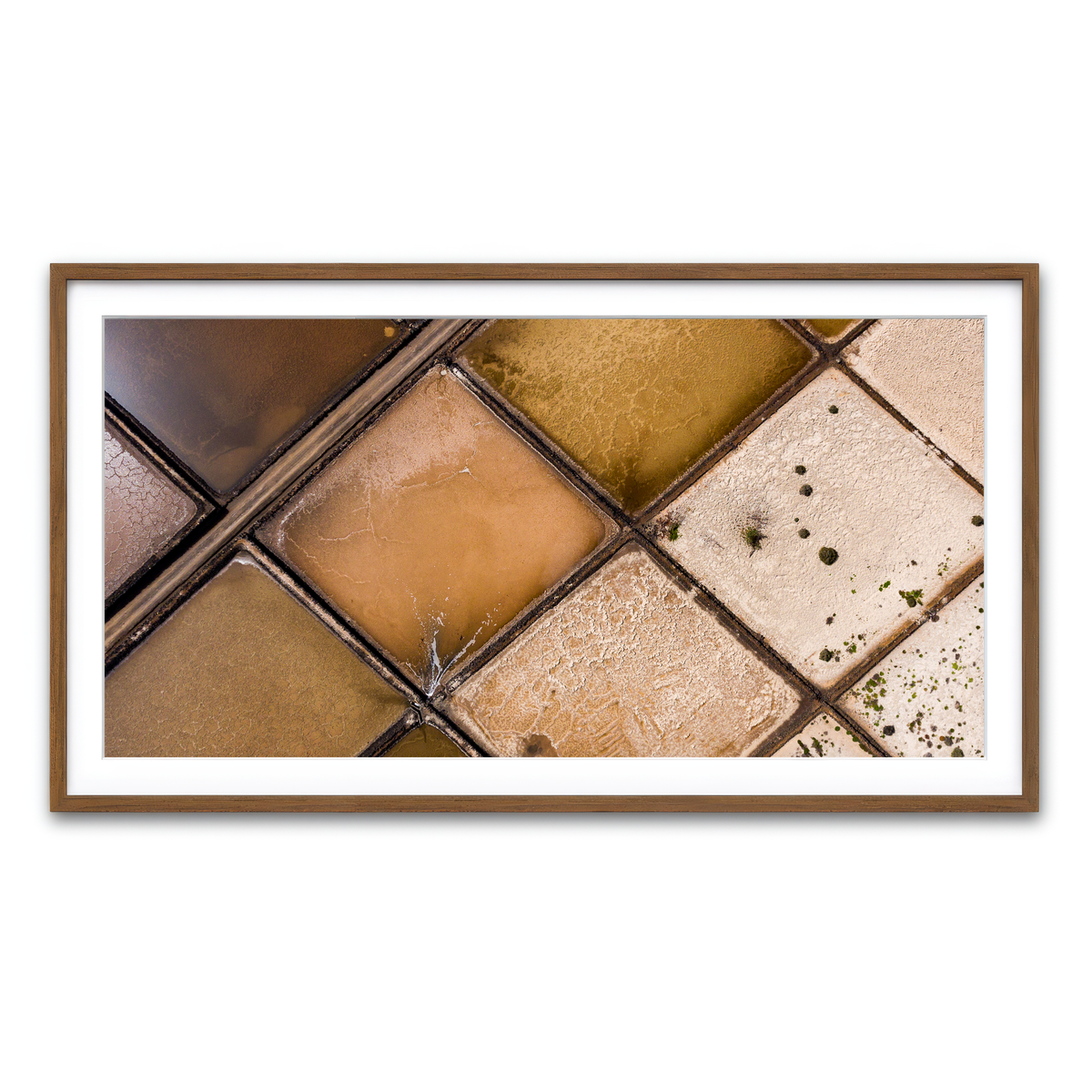 Framed Print 2x1 Walnut