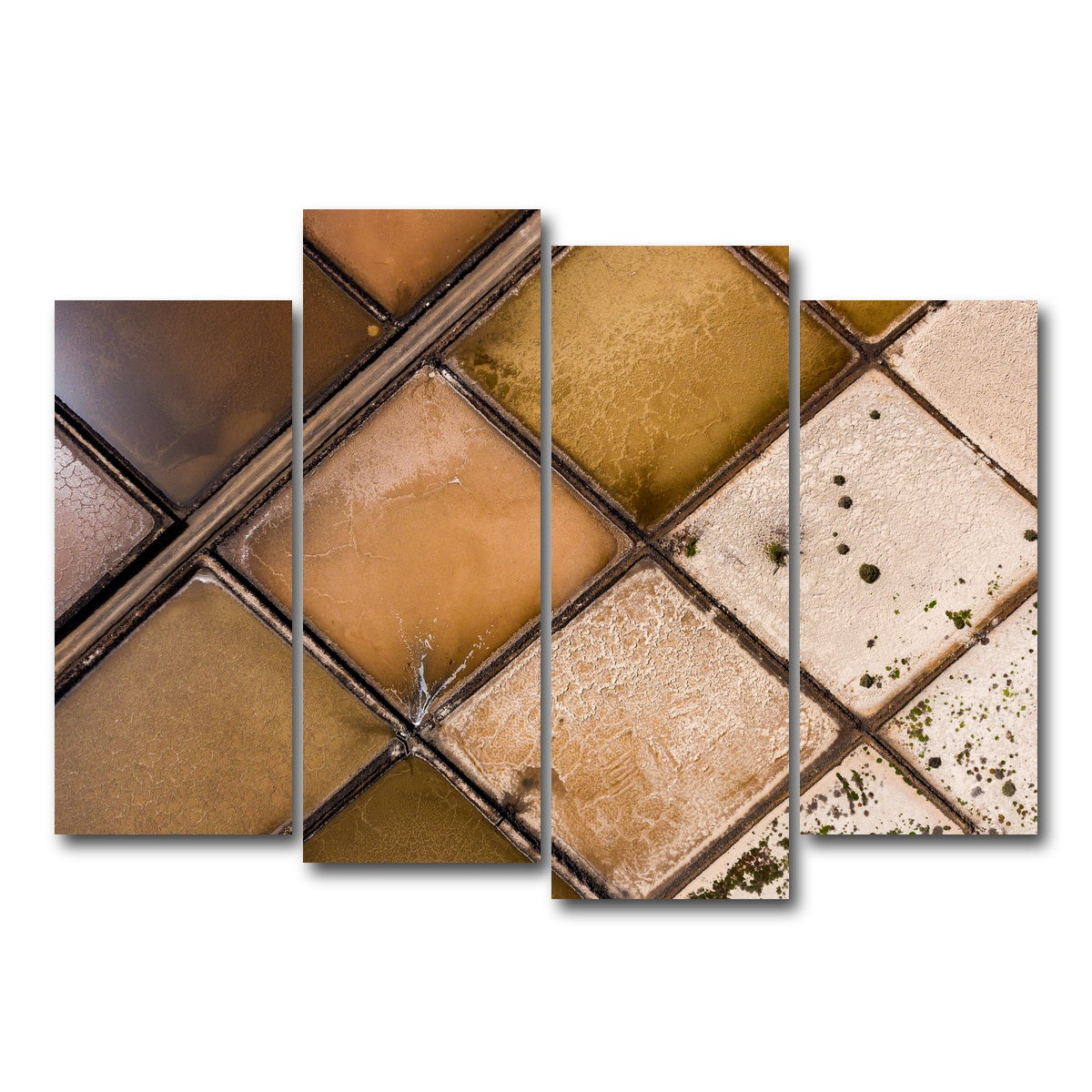 AUTO-MOCKUP WHITE | Desolate Fields | 4 Piece | Gallery Wrap Canvas | group=4_normal