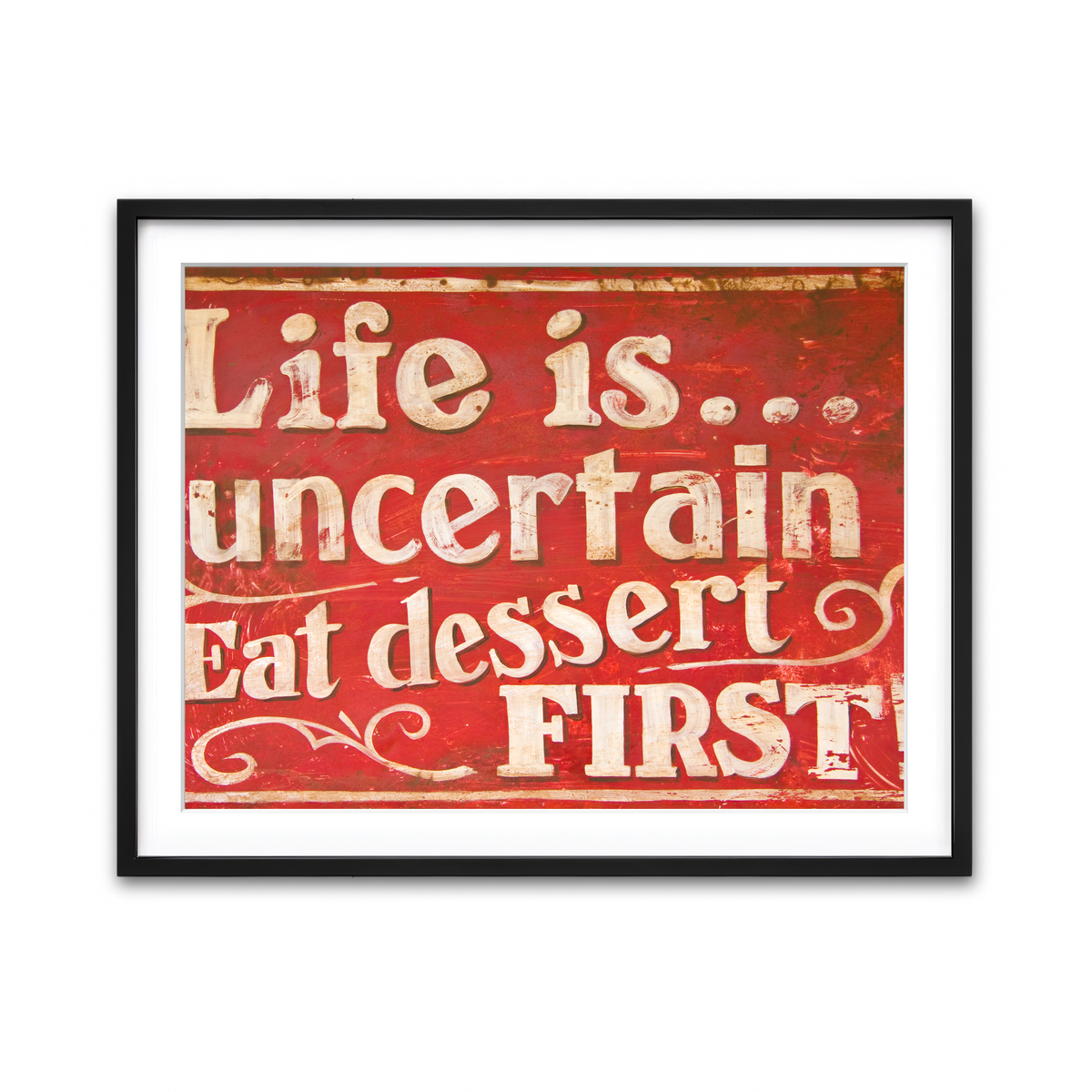 Framed Print 4x3 Black