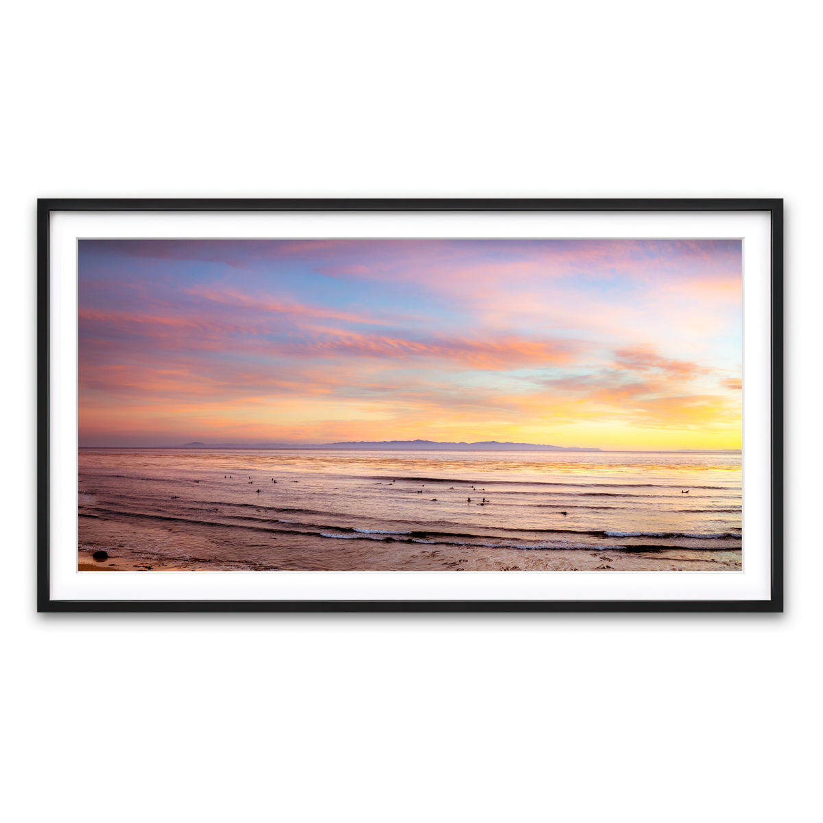 Framed Print 2x1 Black
