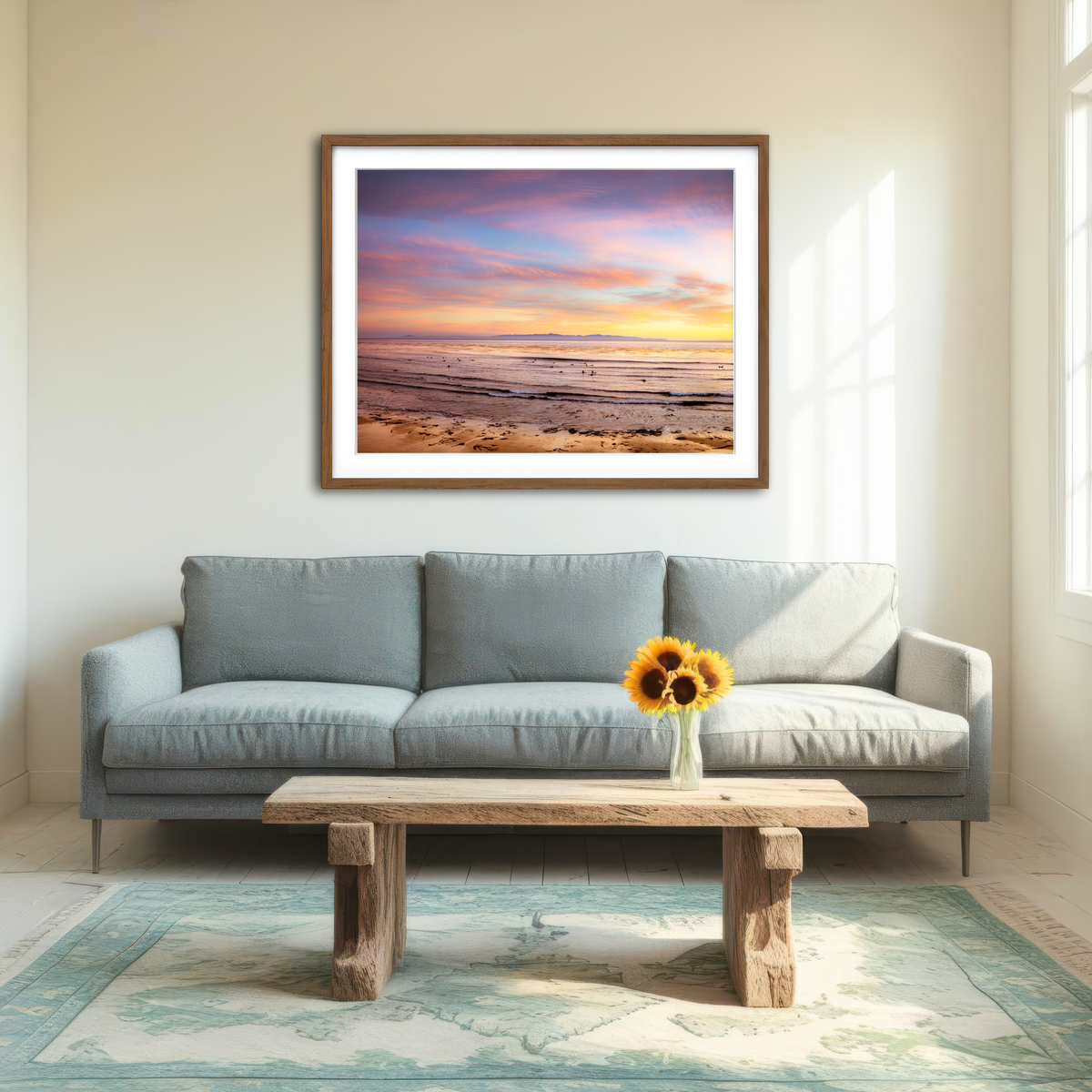 AUTO-MOCKUP ROOM | Devereux Sunset Wall Art
