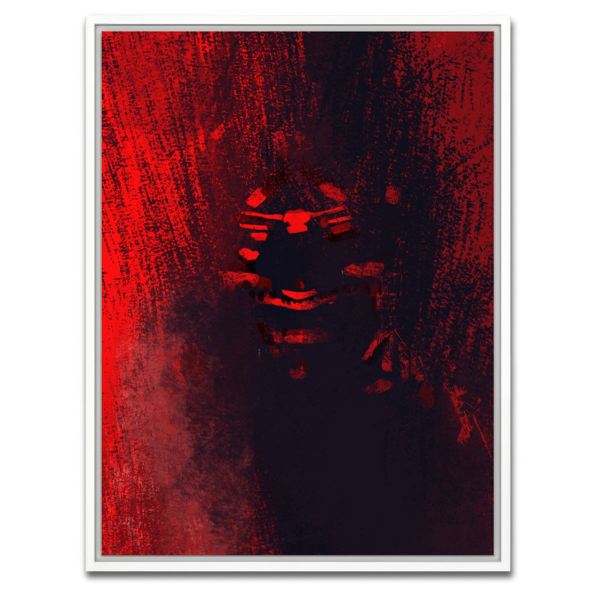 AUTO-MOCKUP WHITE | Devil | 1 Piece | White Framed Canvas | group=3x4