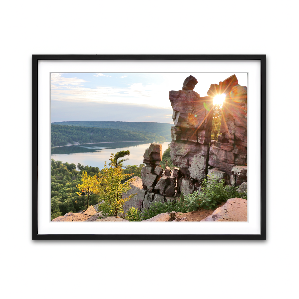Framed Print 4x3 Black