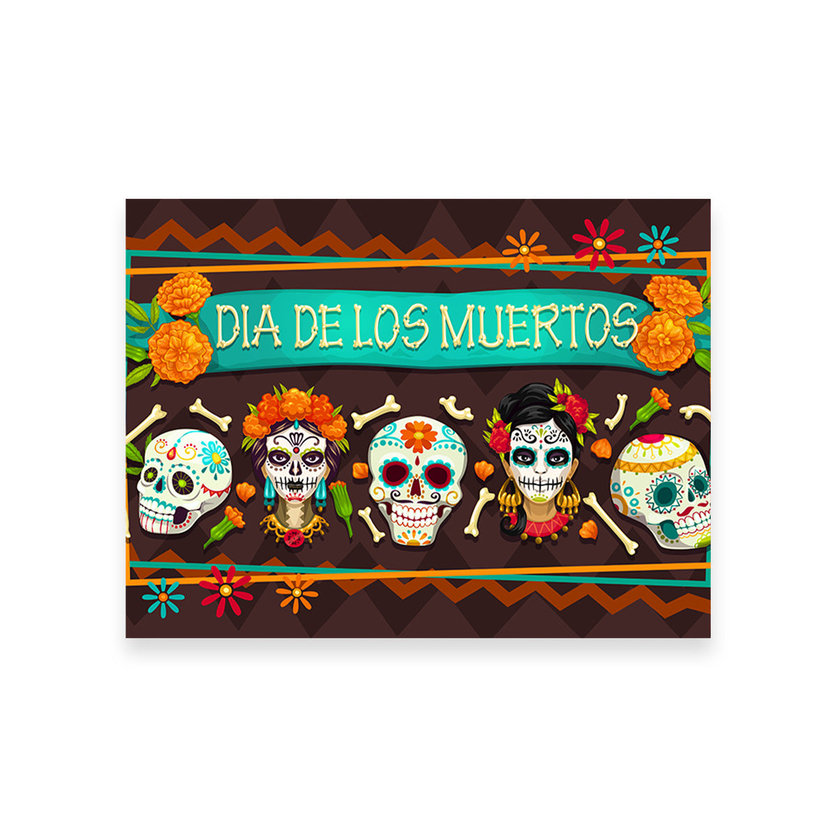 Dia De Los Muertos Wall Art