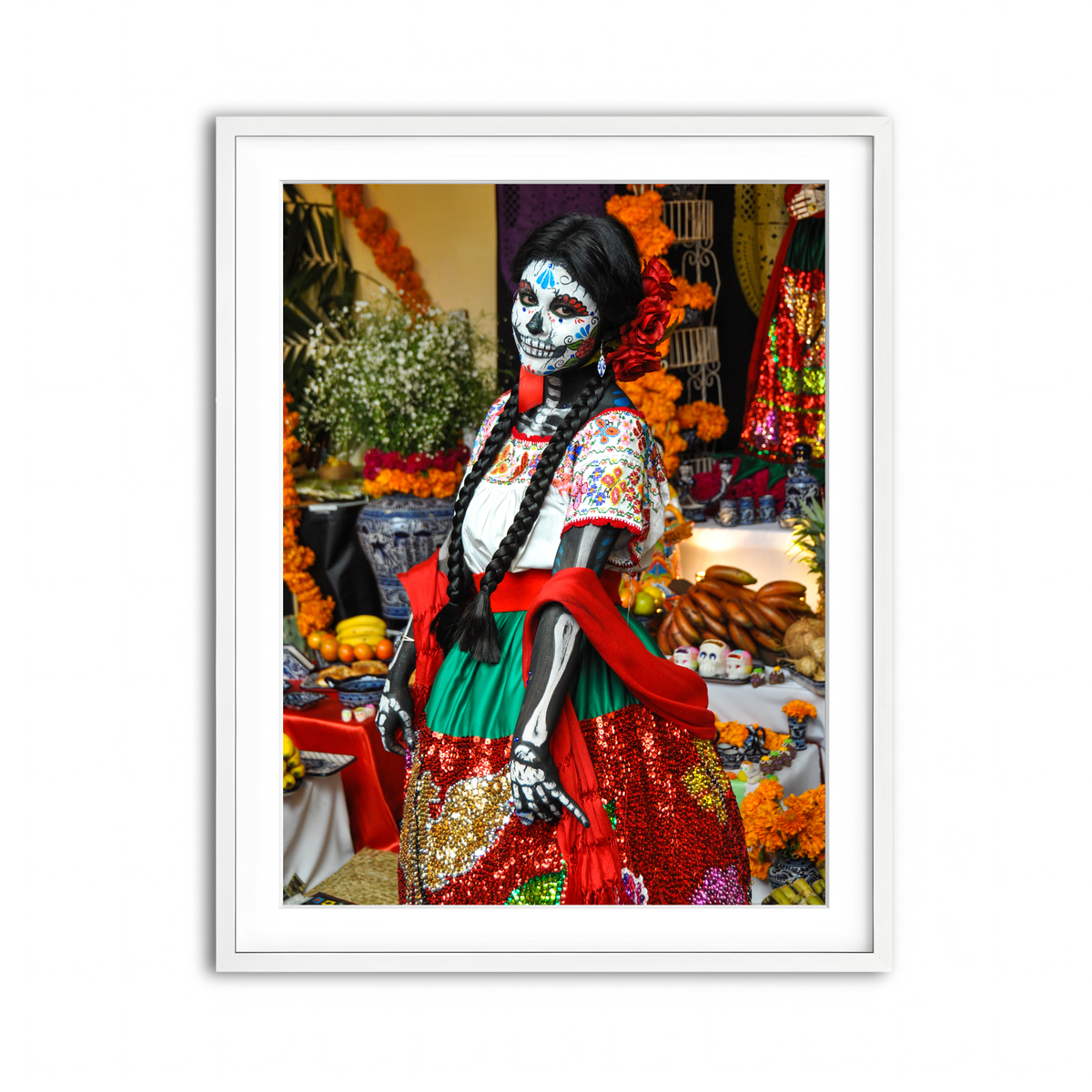 Framed Print 3x4 White