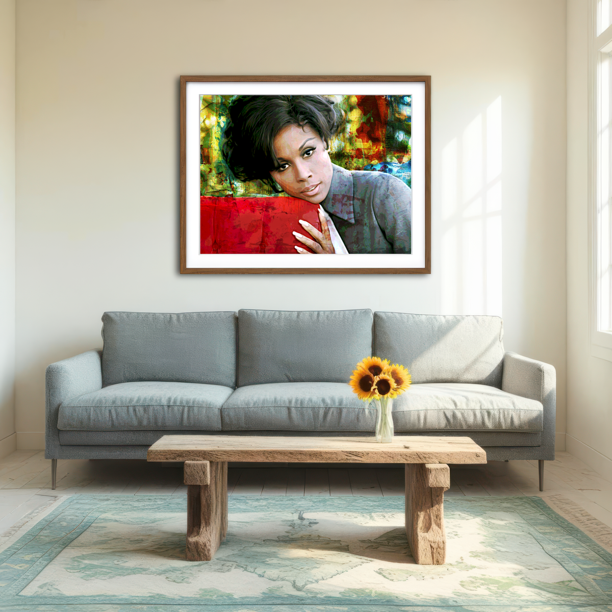 AUTO-MOCKUP ROOM | Diahann Wall Art