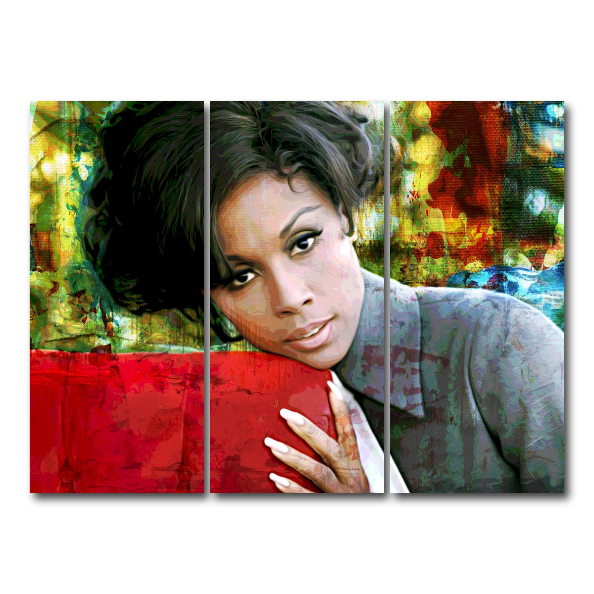 AUTO-MOCKUP WHITE | Diahann | 3 Piece | Gallery Wrap Canvas | group=8x18