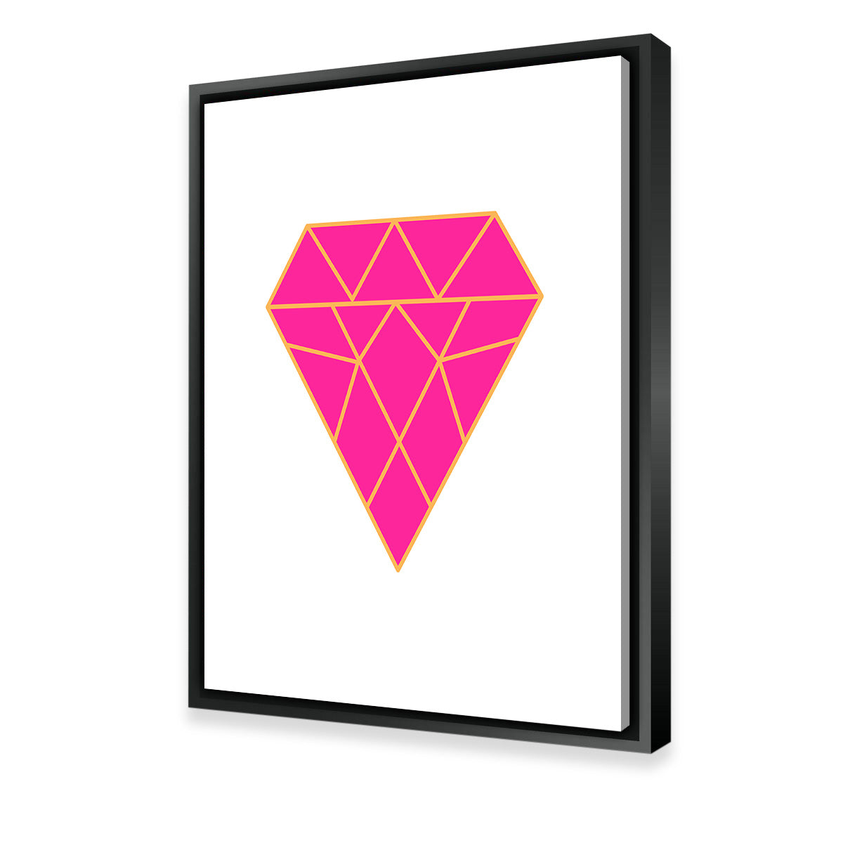 Diamond Pink Wall Art