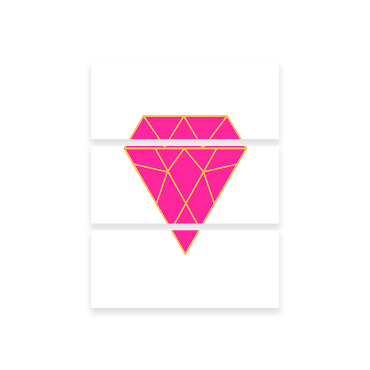 Diamond Pink Wall Art