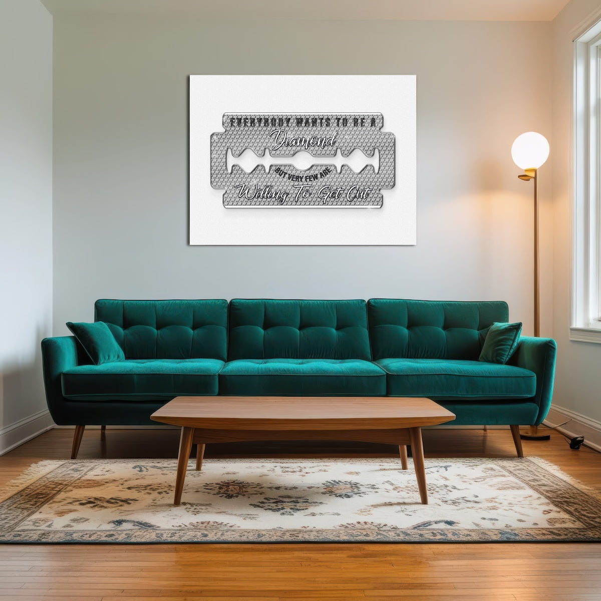 AUTO-MOCKUP ROOM | Diamond Razorblade