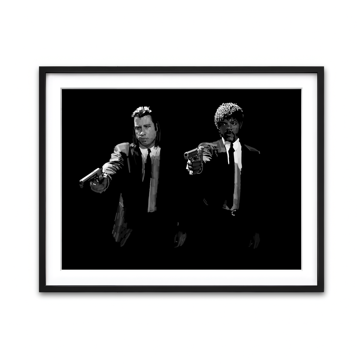 Framed Print 4x3 Black