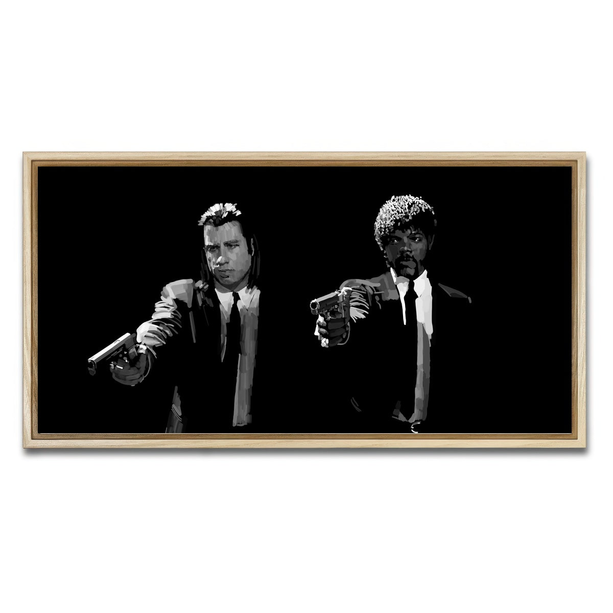 AUTO-MOCKUP WHITE | Did I Break Your Concentration | 1 Piece | Natural Framed Canvas | group=2x1