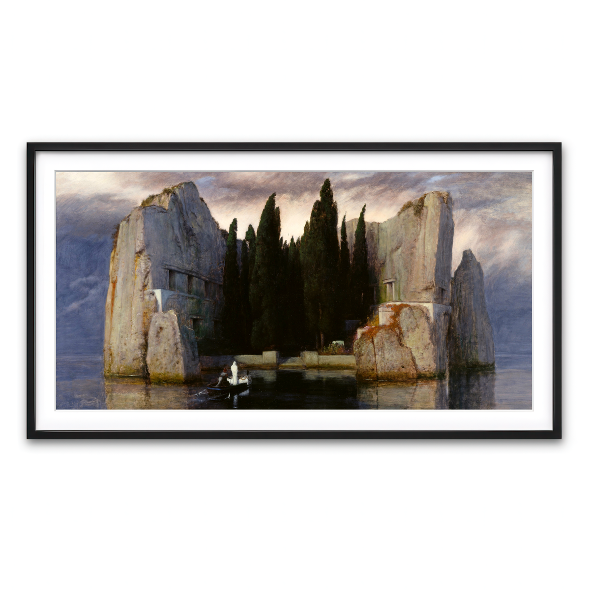 Framed Print 2x1 Black