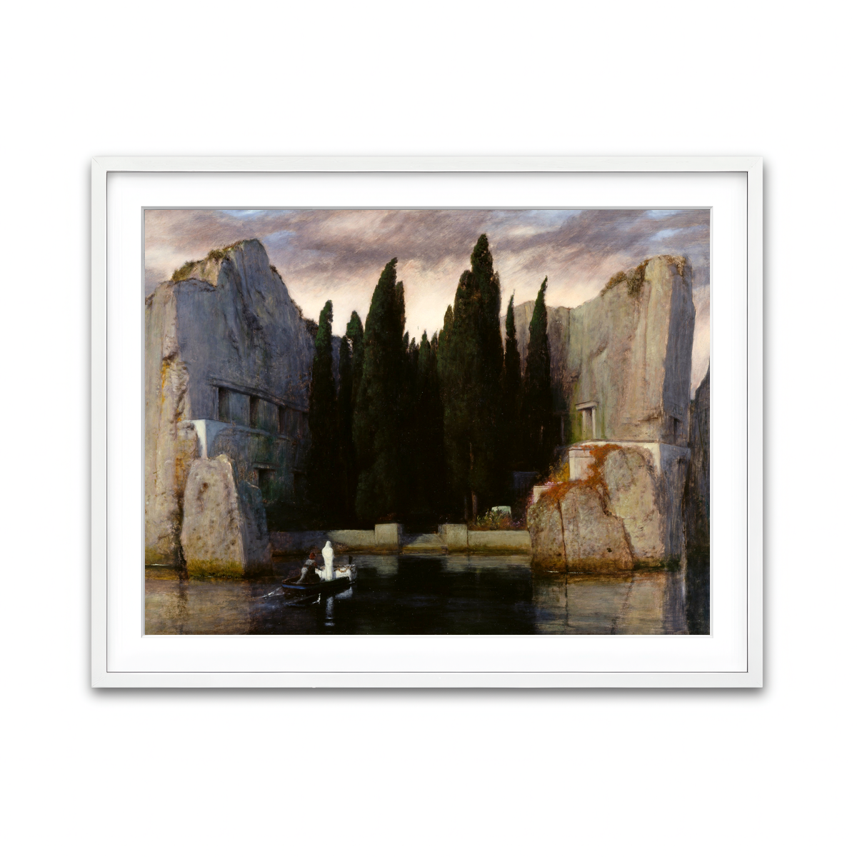 Framed Print 4x3 White