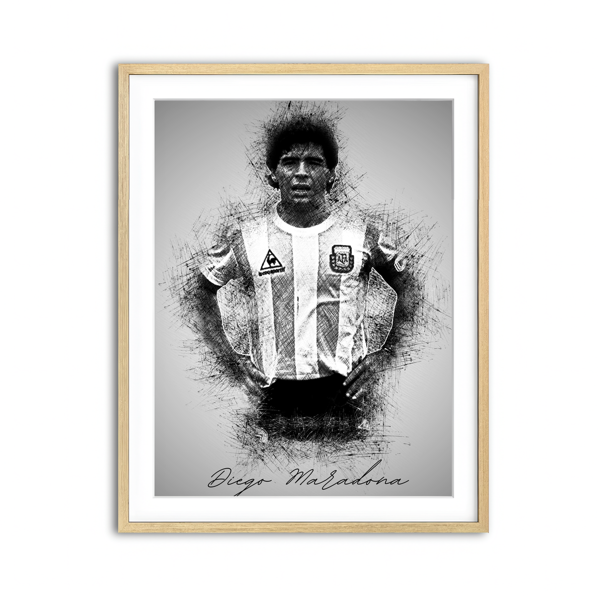 Framed Print 3x4 Natural