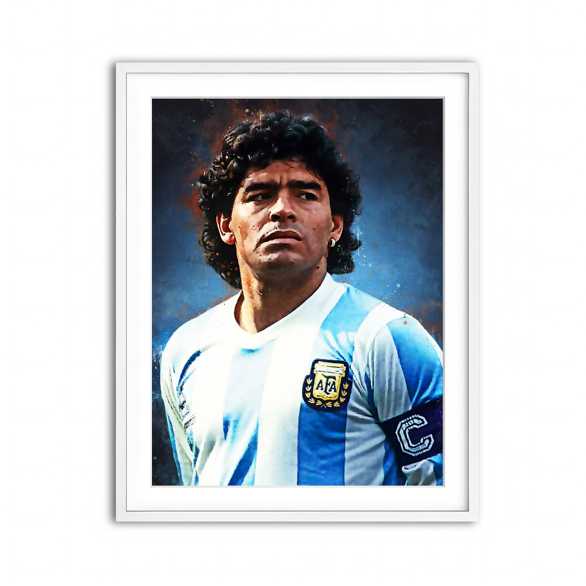 Framed Print 3x4 White