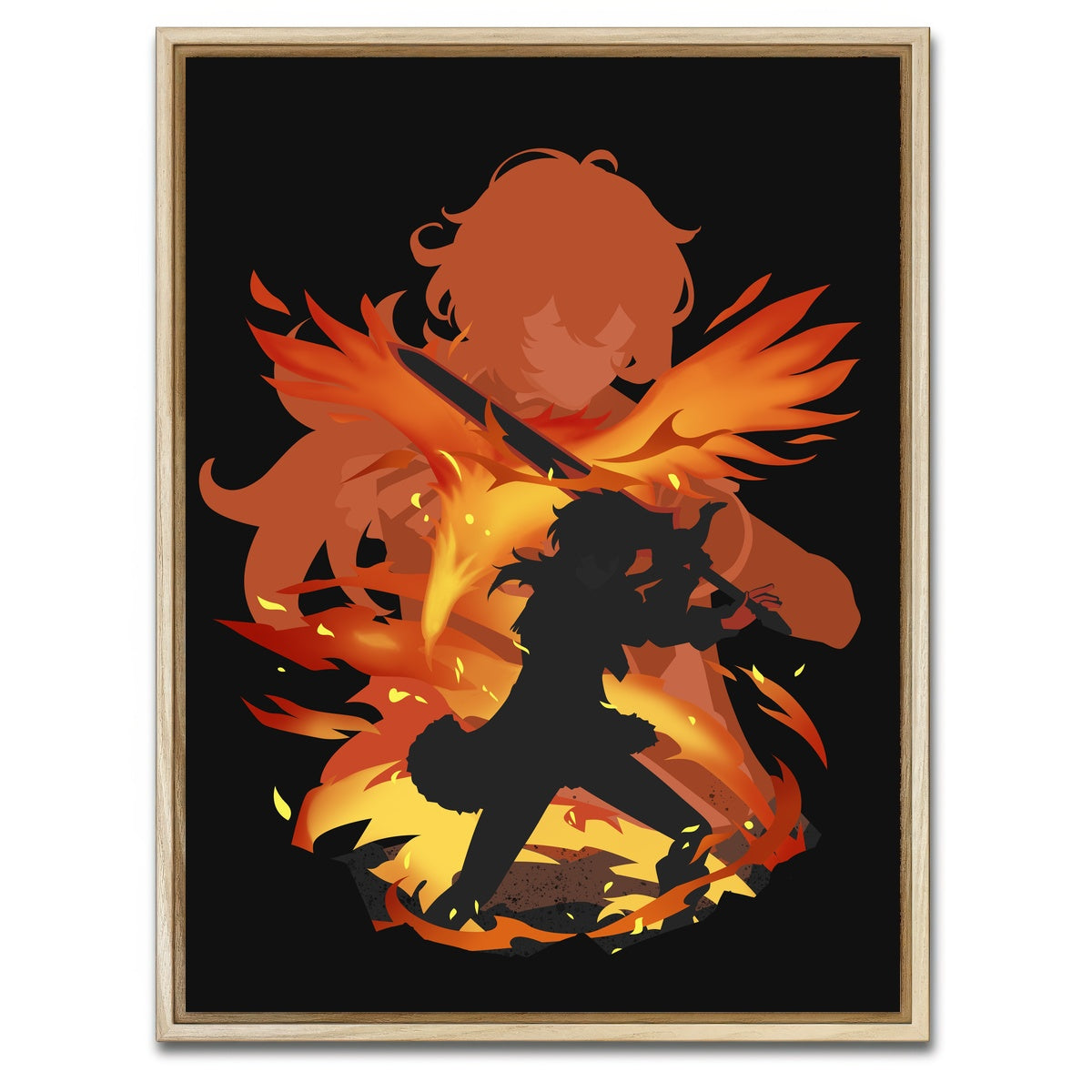 AUTO-MOCKUP WHITE | Diluc 2 | 1 Piece | Natural Framed Canvas | group=3x4