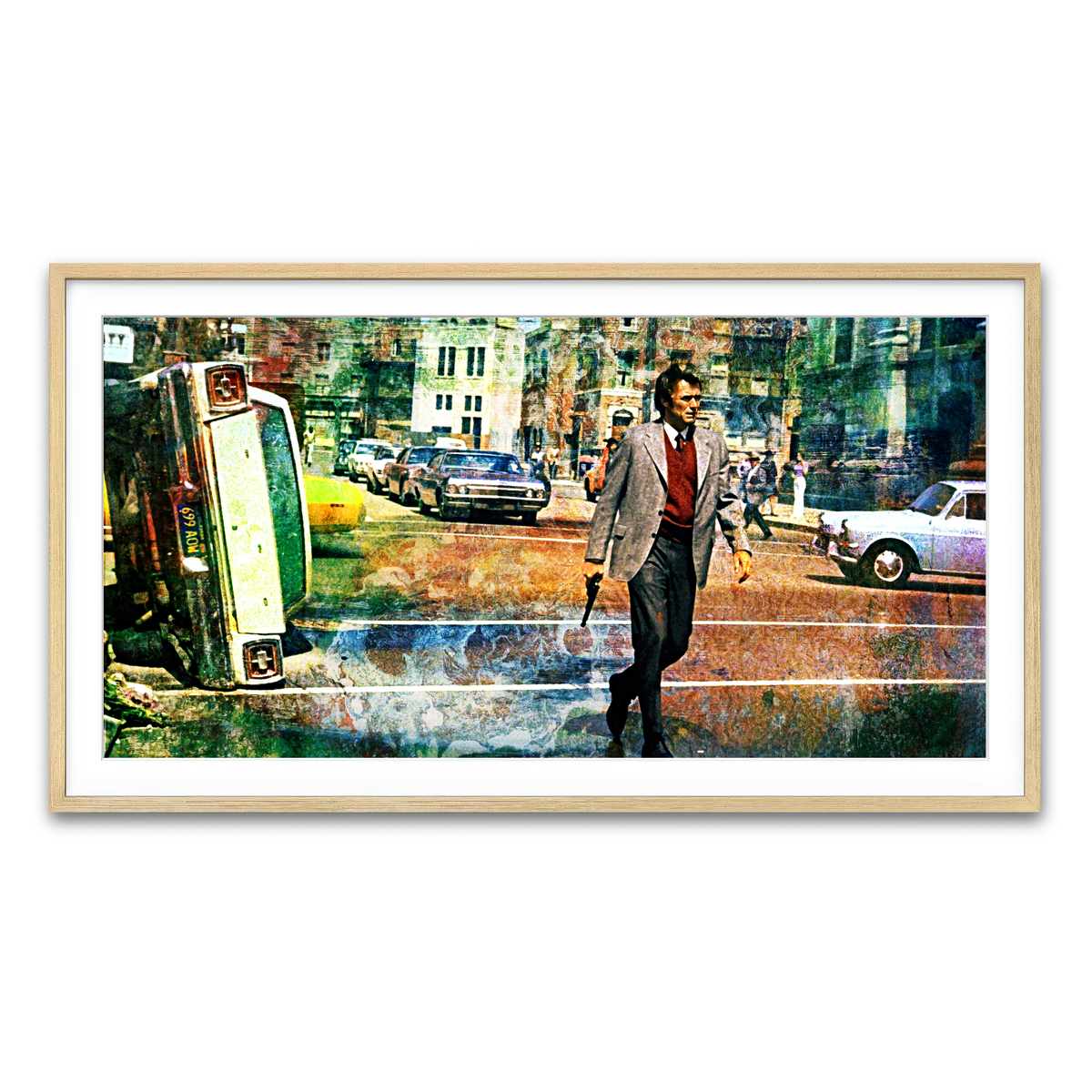 Framed Print 2x1 Natural