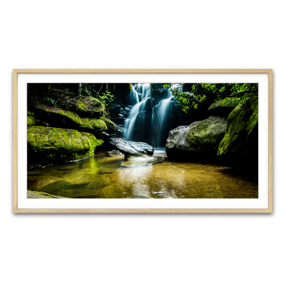 Framed Print 2x1 Natural