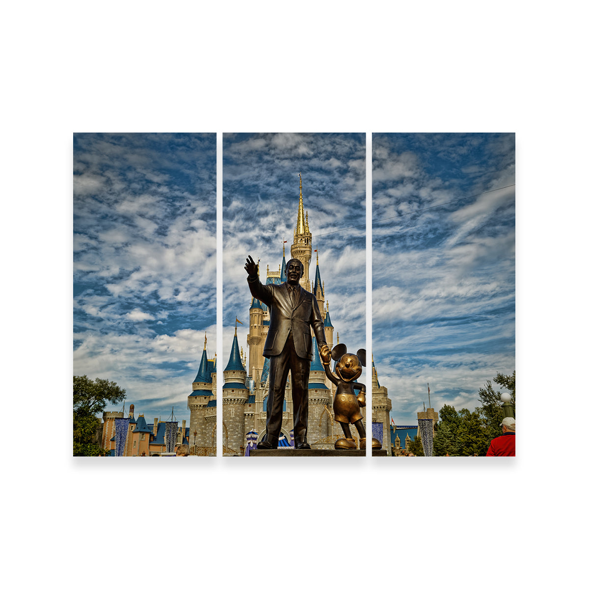 Disney World's Magic Kingdom Wall Art