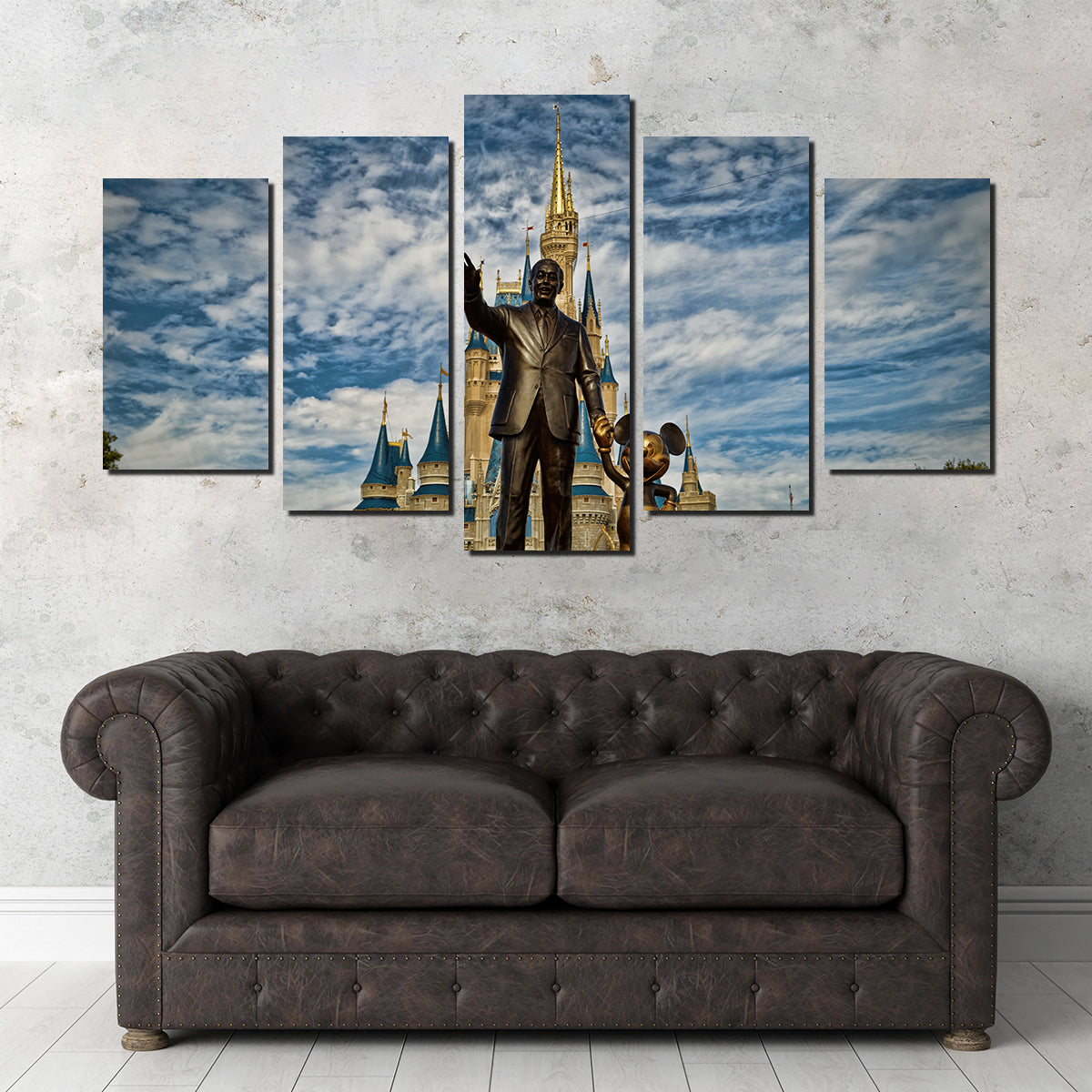 Disney World's Magic Kingdom Wall Art