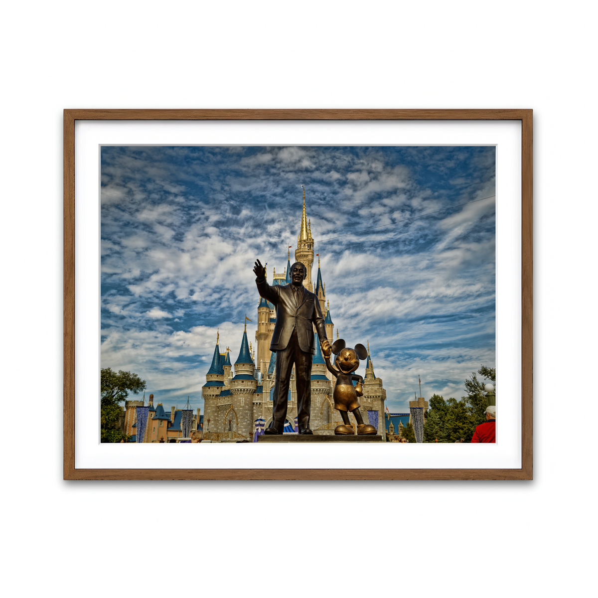 Framed Print 4x3 Walnut