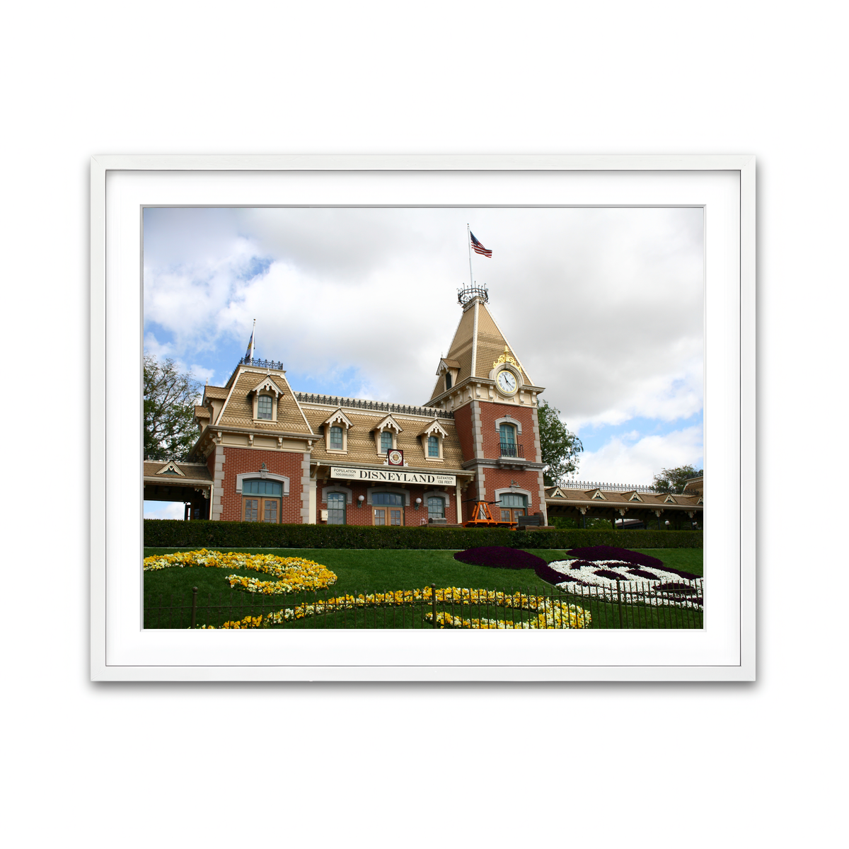 Framed Print 4x3 White