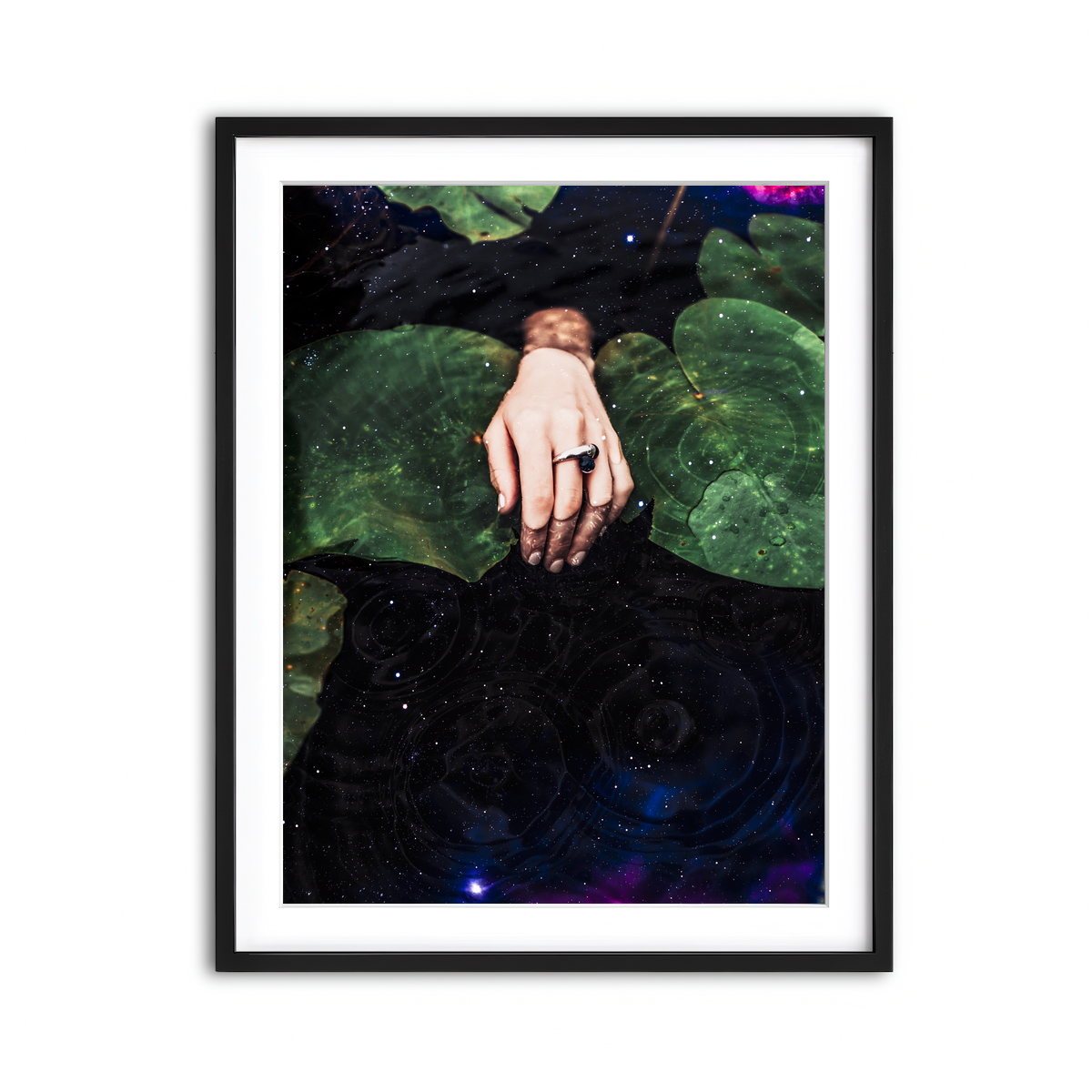 Framed Print 3x4 Black