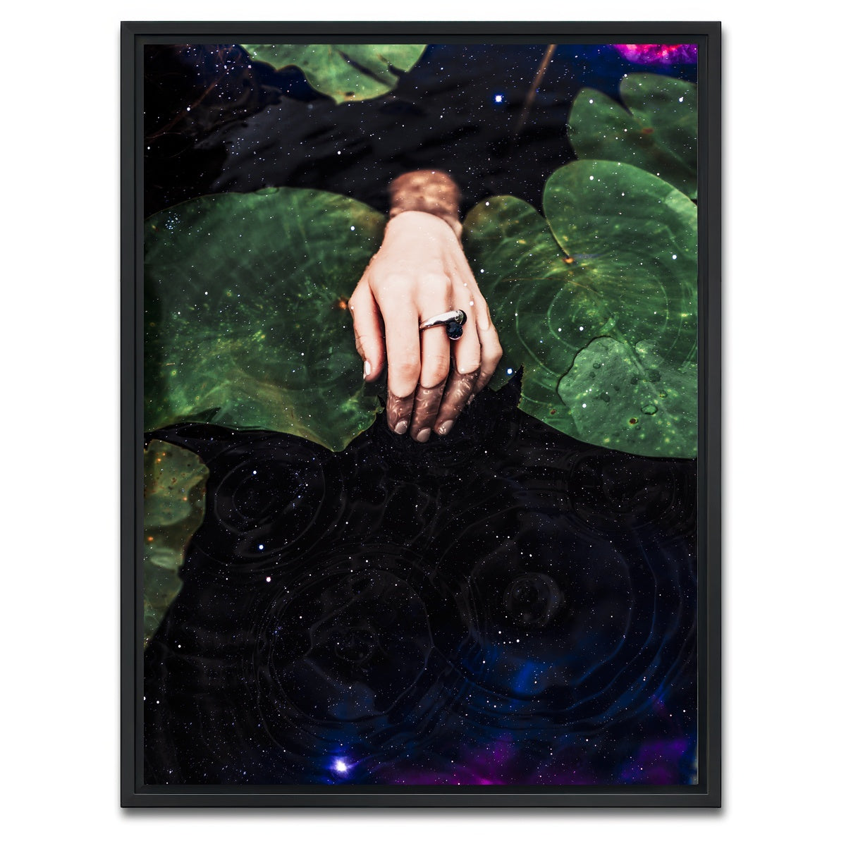 AUTO-MOCKUP WHITE | Dive-In | 1 Piece | Black Framed Canvas | group=3x4