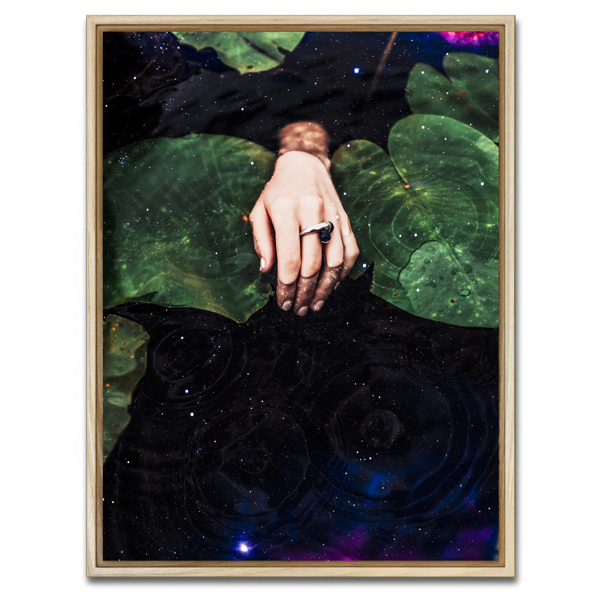 AUTO-MOCKUP WHITE | Dive-In | 1 Piece | Natural Framed Canvas | group=3x4