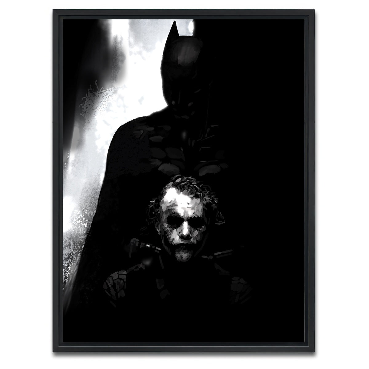 AUTO-MOCKUP WHITE | Do You Know How Many Of Your Friends I've Killed | 1 Piece | Black Framed Canvas | group=3x4