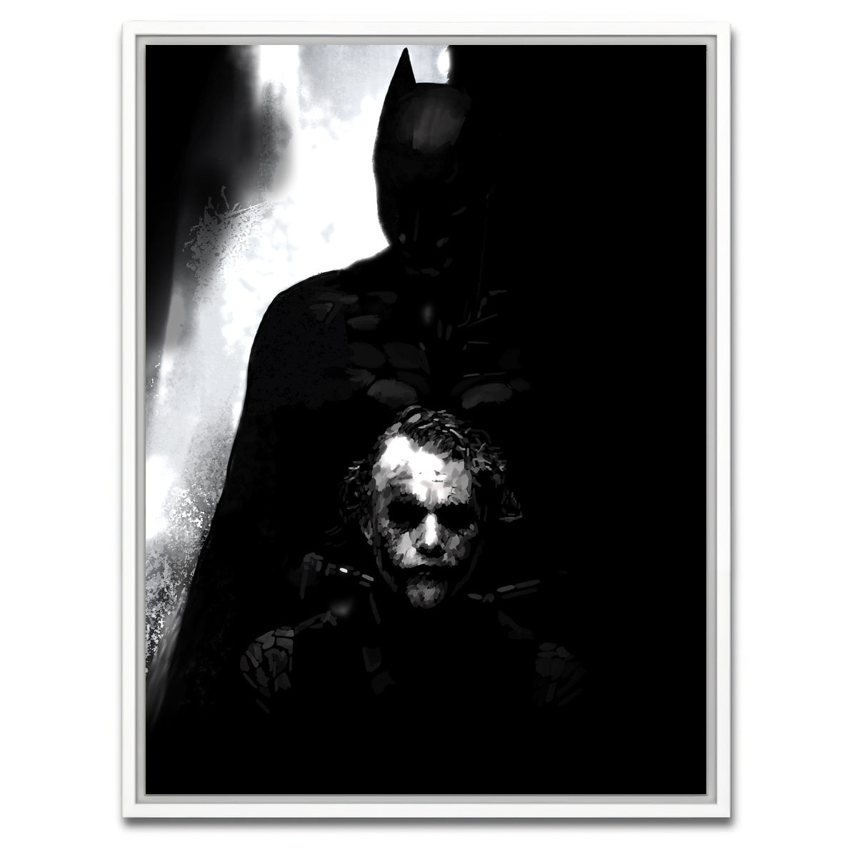 AUTO-MOCKUP WHITE | Do You Know How Many Of Your Friends I've Killed | 1 Piece | White Framed Canvas | group=3x4