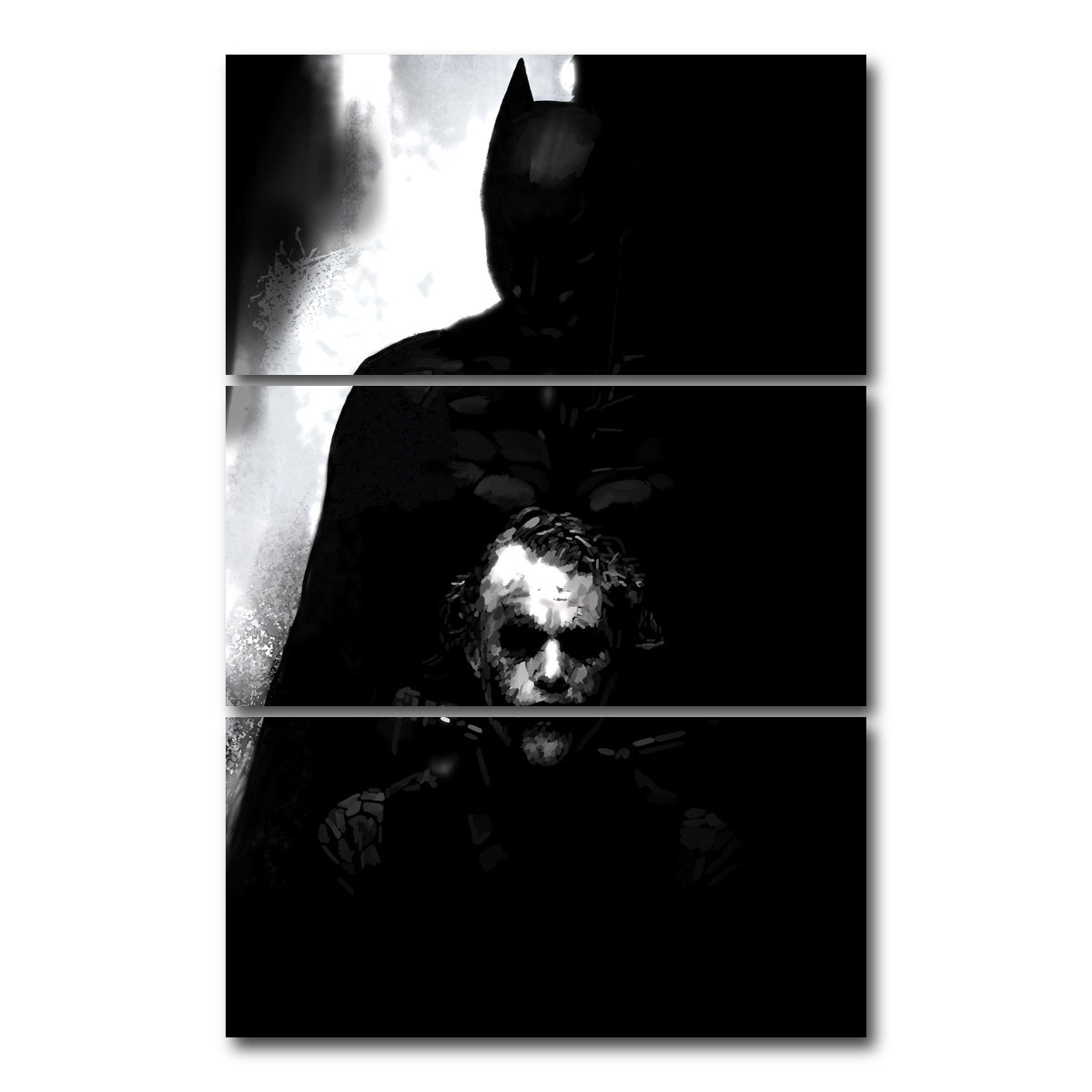 AUTO-MOCKUP WHITE | Do You Know How Many Of Your Friends I've Killed | 3 Piece | Gallery Wrap Canvas | group=12x24_stacked