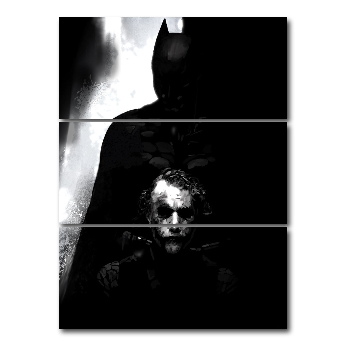 AUTO-MOCKUP WHITE | Do You Know How Many Of Your Friends I've Killed | 3 Piece | Gallery Wrap Canvas | group=8x18_stacked