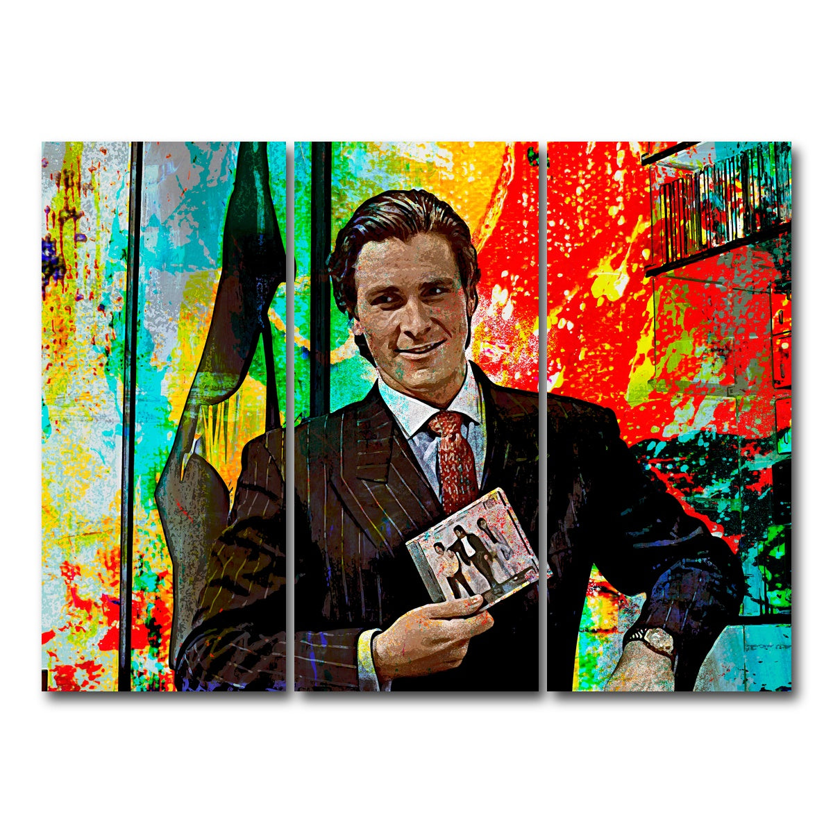 AUTO-MOCKUP WHITE | Do You Like Huey Lewis and the News | 3 Piece | Gallery Wrap Canvas | group=8x18