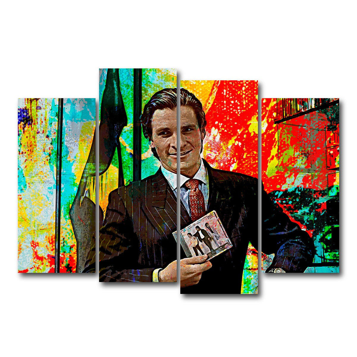 AUTO-MOCKUP WHITE | Do You Like Huey Lewis and the News | 4 Piece | Gallery Wrap Canvas | group=4_normal